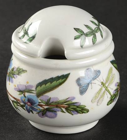 Botanic Garden Condment/Mustard Pot & Lid