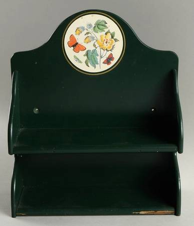 Botanic Garden Wood Spice Rack-Holds 6 3" Spice Jars