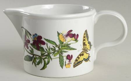 Botanic Garden Drum Shaped Gravy Boat/16Oz Pitcher