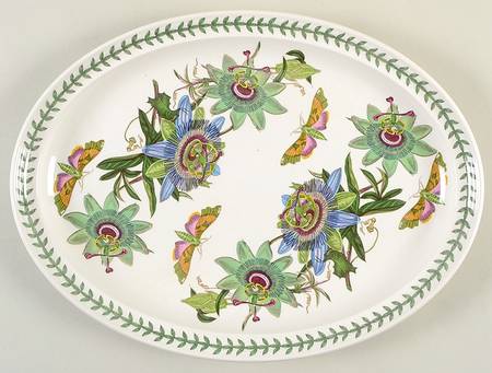 Botanic Garden 15" Oval Serving Platter