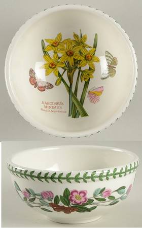 Botanic Garden Individual Salad/Dessert/Fruit Bowl