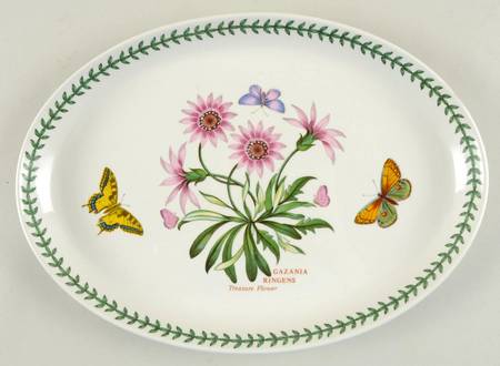 Botanic Garden 12" Oval Steak Platter