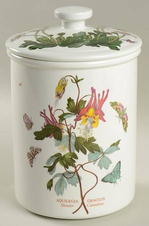 Botanic Garden 8" Storage Crock & Lid
