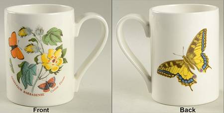 Botanic Garden 1972 Flower & Butterfly Mug