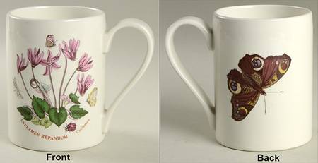 Botanic Garden 1972 Flower & Butterfly Mug