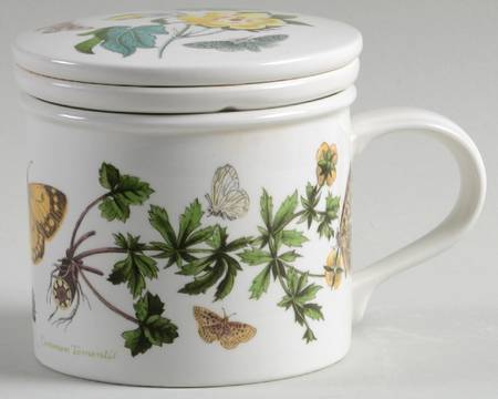 Botanic Garden Drum Cup w/Lid & Infuser