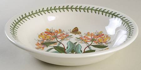 Botanic Garden 10" Low Pasta Serving Bowl