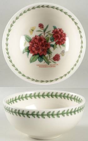 Botanic Garden Individual Small Salad Bowl w/No Outside Flw Dsn
