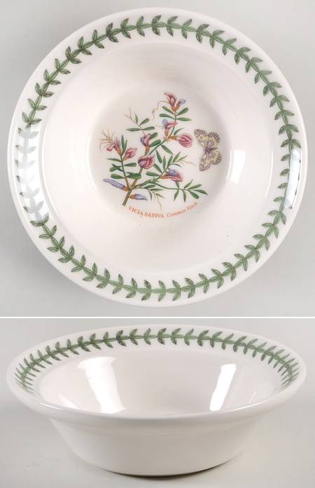 Botanic Garden Rim Cereal/Oatmeal Bowl