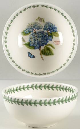 Botanic Garden Individual Small Salad Bowl w/No Outside Flw Dsn