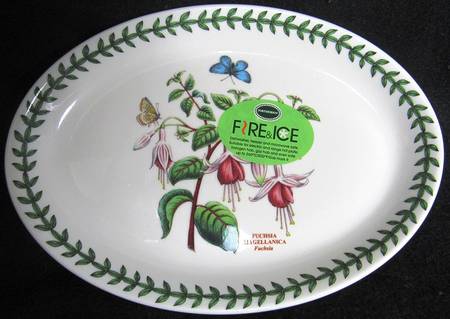 Botanic Garden 9" Oval Steak Platter