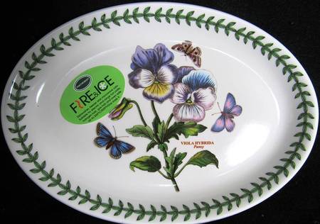 Botanic Garden 9" Oval Steak Platter