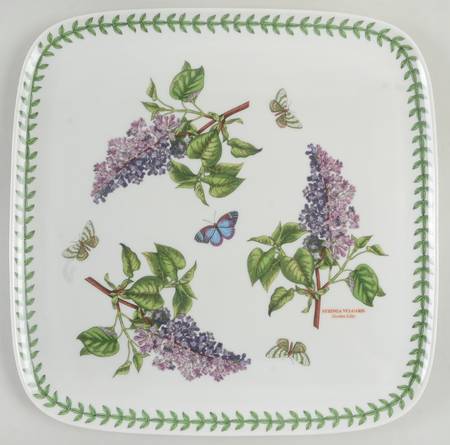 Botanic Garden 13" Square Tray