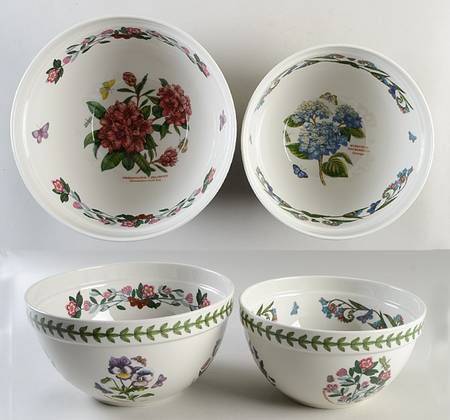 Botanic Garden (Set of 2) Garden Nesting Bowls (8" & 9")