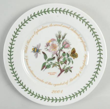 Botanic Garden 2001 Collector Plate
