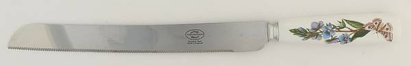 Botanic Garden Bread Knife W/Stainless Blade & Ceramic Handle