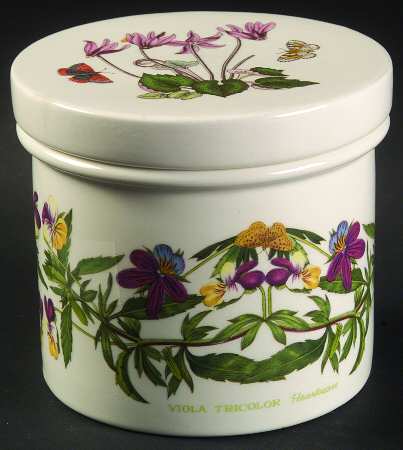 Botanic Garden 3" Storage Jar & Lid