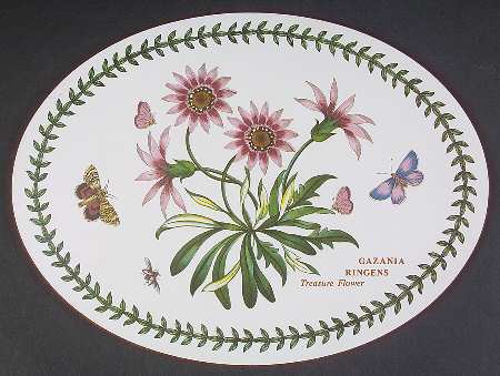Botanic Garden Oval Melamine Casserole Stand