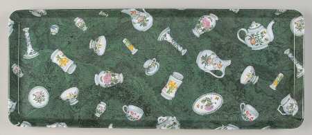 Botanic Garden 25" Scatter Rectangular Melamine Tray