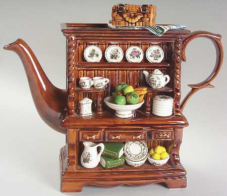 Botanic Garden Figural Teapot & Lid