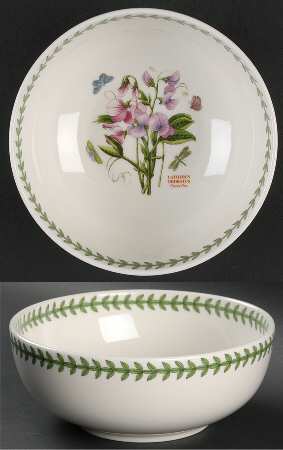 Botanic Garden Individual Salad Bowl w/No Outside Flower Design