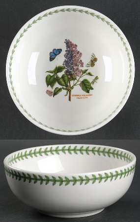 Botanic Garden Individual Salad Bowl w/No Outside Flower Design