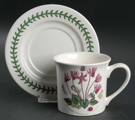 Botanic Garden Mug/Cup & Saucer Set
