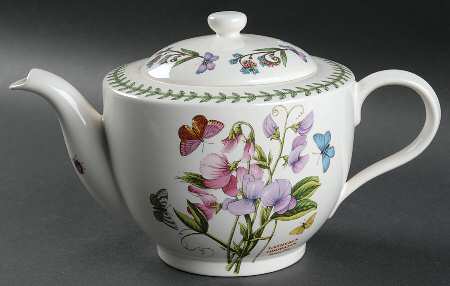 Botanic Garden Traditional Teapot & Lid