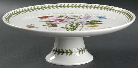 Botanic Garden 9" Diameter Pedestal Cake Stand