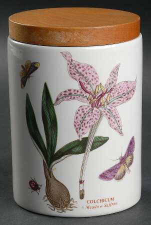 Botanic Garden 5" Storage Jar & Lid