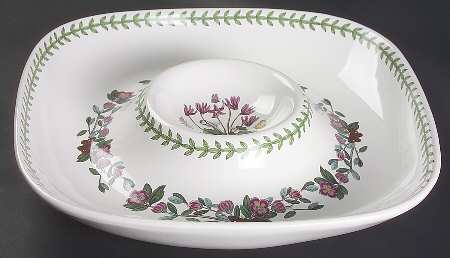 Botanic Garden 1 Piece Square Chip and Dip