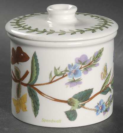 Botanic Garden Drum Sugar Bowl & Lid
