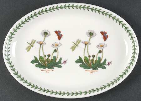 Botanic Garden 10" Oval Steak Platter