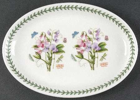 Botanic Garden 10" Oval Steak Platter