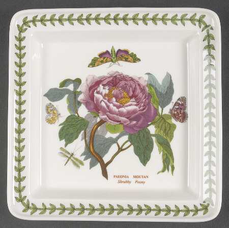Botanic Garden 8" Square Plate