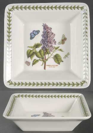 Botanic Garden 7" Square Low Bowl