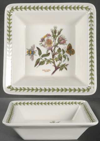 Botanic Garden 7" Square Low Bowl