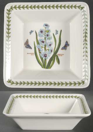 Botanic Garden 7" Square Low Bowl