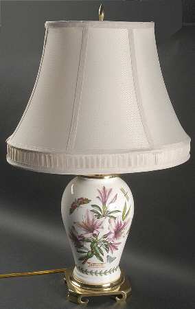 Botanic Garden 23" Canton Vase Lamp & Shade