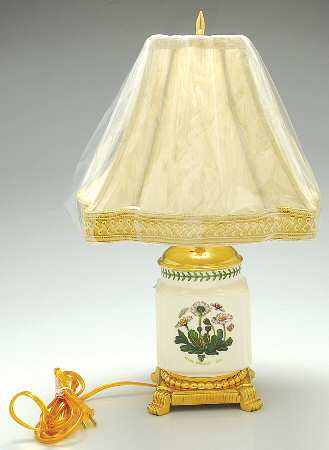 Botanic Garden Square Canister Lamp & Shade