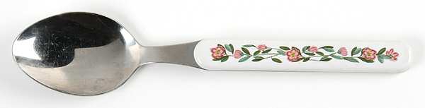 Botanic Garden Place Spoon/Oval Soup W/Plastic Handle
