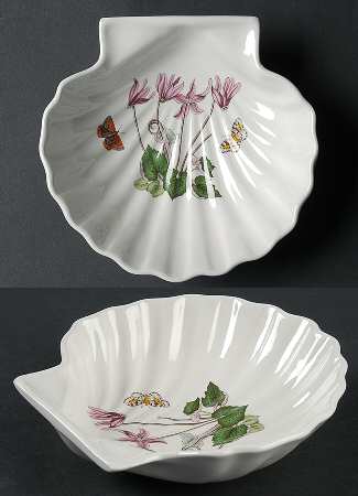 Botanic Garden Shell Shaped Dish