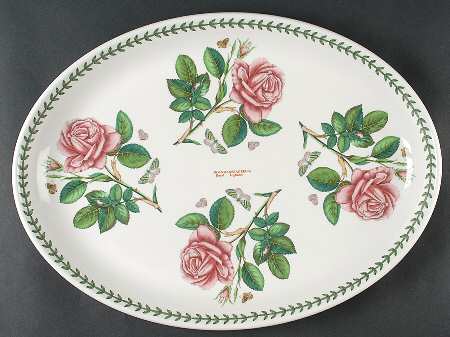 Botanic Garden 20" Oval Steak Platter by Portmeirion