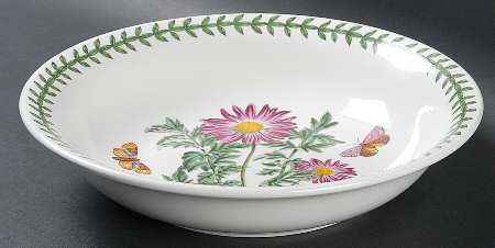 Botanic Garden 10" Low Pasta Serving Bowl