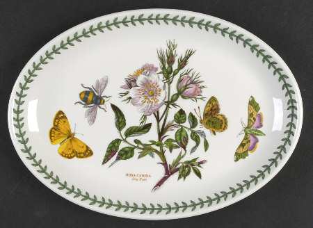 Botanic Garden 10" Oval Steak Platter