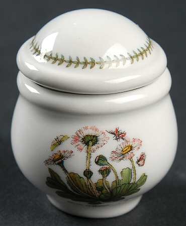 Botanic Garden Miniature Sugar Bowl & Lid