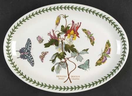Botanic Garden 10" Oval Steak Platter