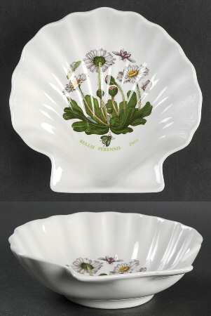 Botanic Garden Shell Shaped Dish