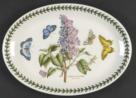 Botanic Garden 10" Oval Steak Platter