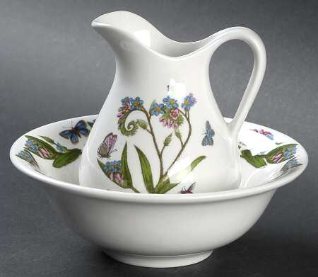 Botanic Garden Mini Ewer & Basin Set